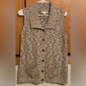 Christopher & Banks Sweater Vest—Size small